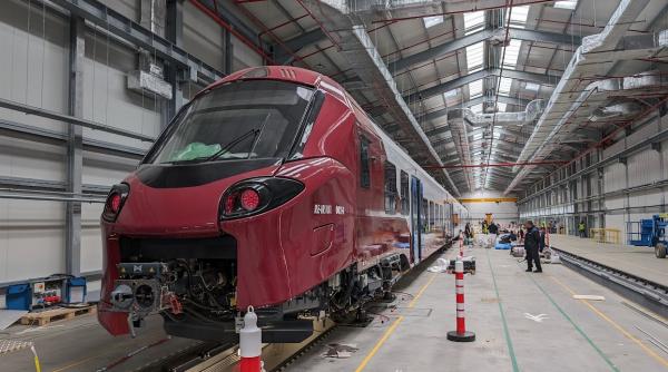 trenul coradia stream complet functional depou