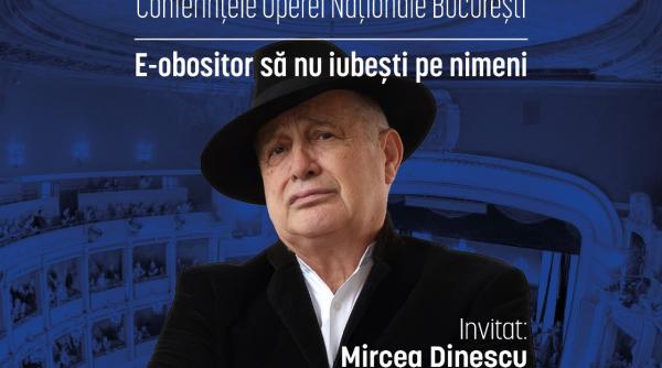 mircea dinescu invitat la scena gandirii conferintele operei nationale bucuresti