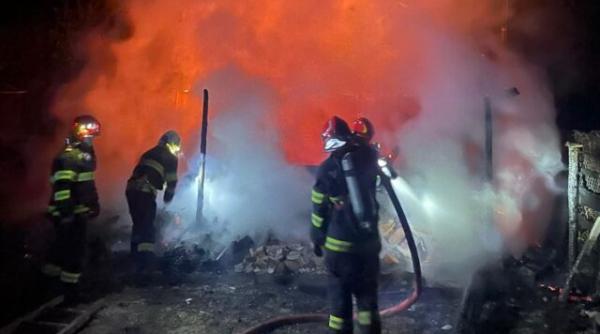 incendiu casa barbat murit