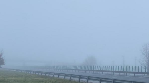 ceata densa autostrada oarelui bucuresti constanta