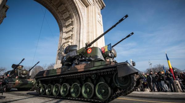 parada militara nationala arcul triumf capitala