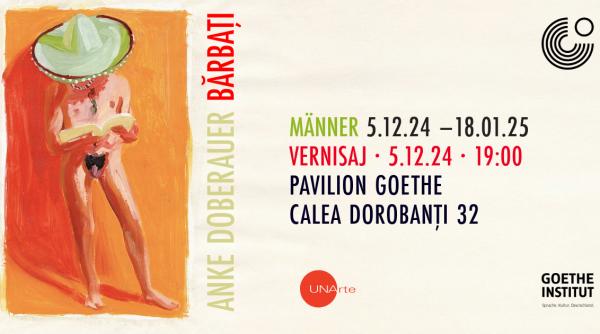 vernisaj expozitia barbati a artistei germane anke doberauer 22 de tablouri ce inverseaza raportul artist model