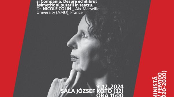 conferinta despre helene weigel si expozitia unde ne sunt regizoarele al treilea eveniment al programului arhiva feminista de teatru fem100