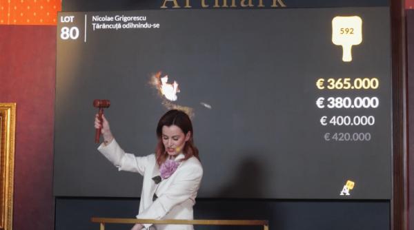moment istoric la artmark noul record al pietei de arta 365 000 euro pentru un tablou de grigorescu piata romaneasca de arta atinge noi recorduri in cadrul celei mai bune licitatii de iarna din ultimii cinci ani