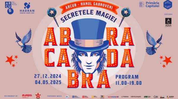 abracadabra secretele magiei o experienta interactiva pentru intreaga familie din 27 decembrie in premiera la arcub hanul gabroveni