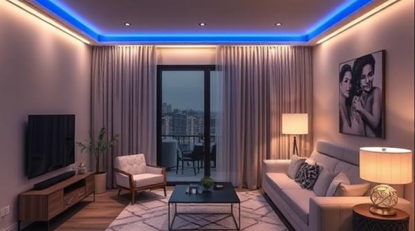 tendinte in iluminatul ambiental in 2025 cum sa folosesti benzile led pentru un efect wow