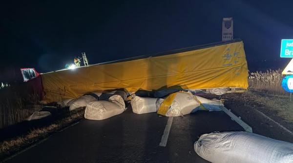 avertizari imediate ceata ghetus 8 judete tir rasturnat