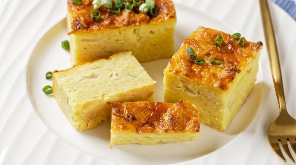 reteta traditionala evreiasca kugel cartofi