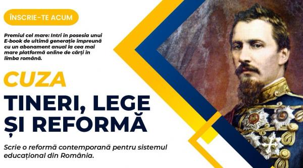 tinerii din romania provocati de fundatia dan voiculescu pentru dezvoltarea romaniei sa propuna idei revolutionare pentru sistemul educational in contextul zilei unirii principatelor romane