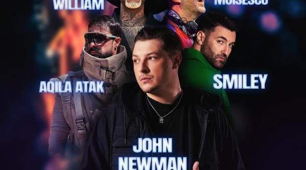 smiley si john newman pe aceeasi scena la bucuresti