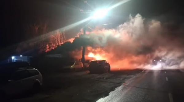 incendiu urias in crevedia a fost transmis mesaj ro alert