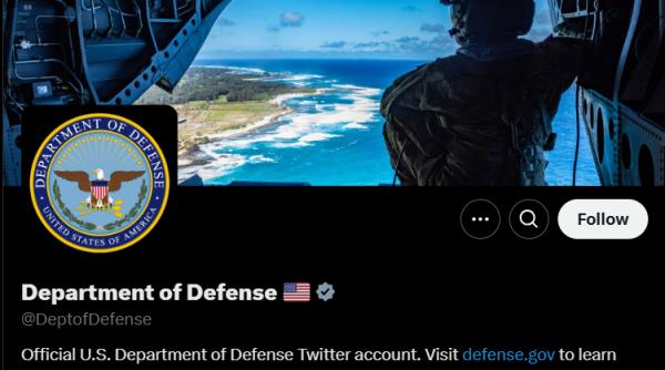 pentagon suspenda conturi social media coordonare mesaje trump