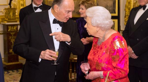 moarte print aga khan lider spiritual musulmani descendent direct profet mahomed