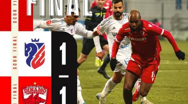 egalitate in partida dintre fc botosani si dinamo bucuresti schimbare de lider in superliga