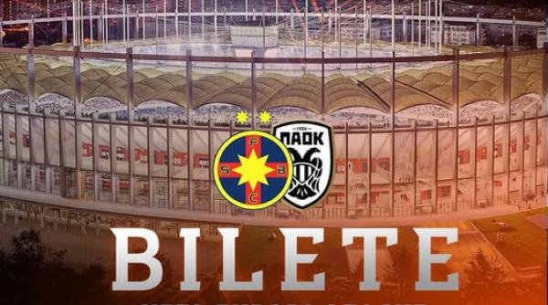 zeci mii bilete fcsb paok salonic vandute 24 de ore