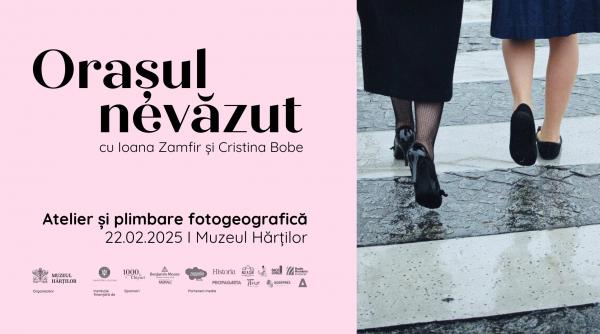 plimbare fotogeografica in inchiderea expozitiei orasul nevazut de la muzeul hartilor