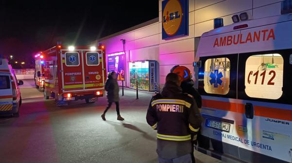 planul rosu activat in magazinul lidl din medgidia doi barbati au ajuns in spital