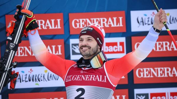 elvetianul loic meillard a castigat medalia de aur la slalom la mondialele de schi din austria
