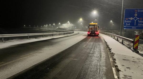 circula conditii iarna sase judete capitala ninge autostrazi a1 a2 a3 a10