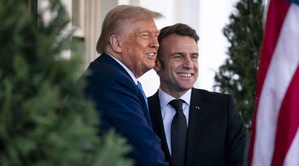 Presa internaţională, despre întâlnirea lui Macron cu Trump: Au împărțit lingușeli reciproce