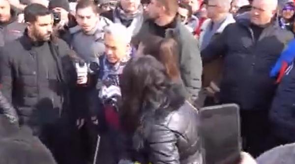 protest georgescu parchetul general