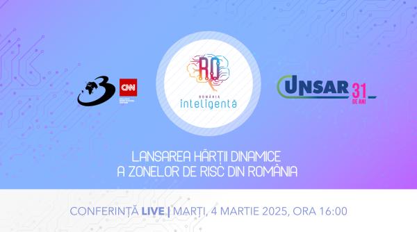 Evenimentul „Lansarea hărții dinamice a zonelor de risc din România”