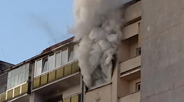 incendiu bloc sibiu peste 50 oameni evacuati