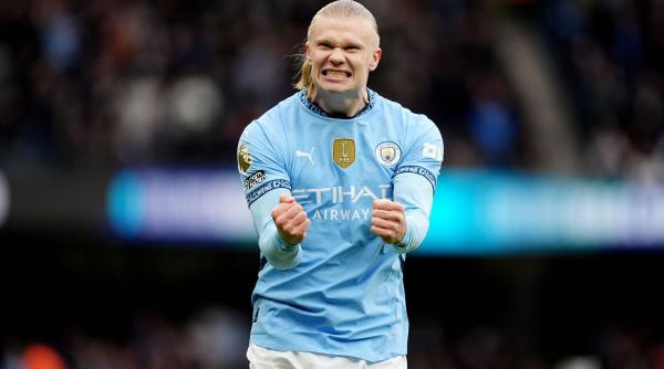 erling haaland acuzat lovit mascota club manchester city