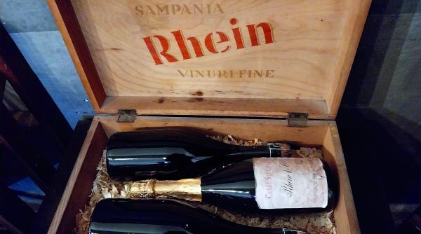 Vin spumant produs în Azuga, la fel ca la Champagne