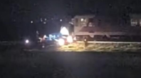 tragedie feroviara in judetul iasi o masina din republica moldova a fost lovita de tren