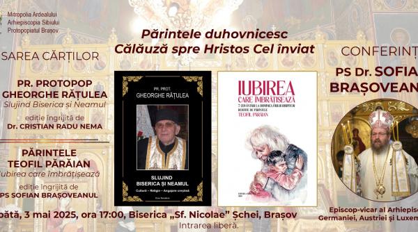 conferinta extraordinara a preasfintitului parinte dr sofian brasoveanul si lansari de carte in editii ingrijite de ps sofian si dr cristian radu nema