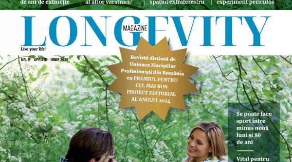 longevity magazine in editia cu soare de mai va asteapta