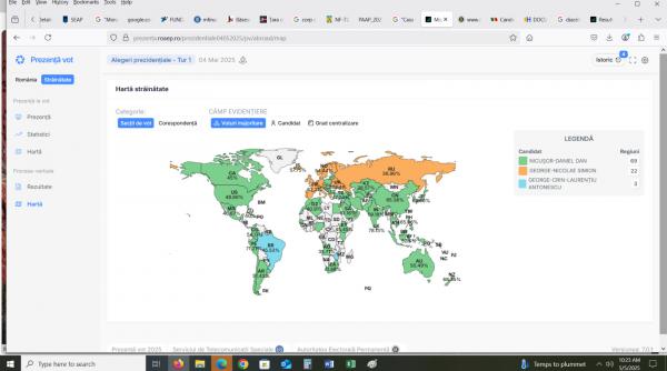 vot diaspora harta mapamond
