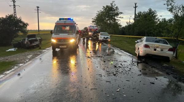 accident groaznic in timis o femeie a murit iar alte 4 victime au ajuns in spital