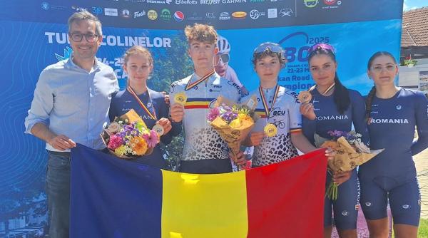 romania debuteaza cinci medalii campionatele balcanice ciclism