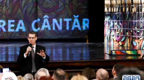 ambasadorul israelului la bucuresti dr lior ben dor in deschiderea tes fest romanii au contribuit la infiintarea statului israel