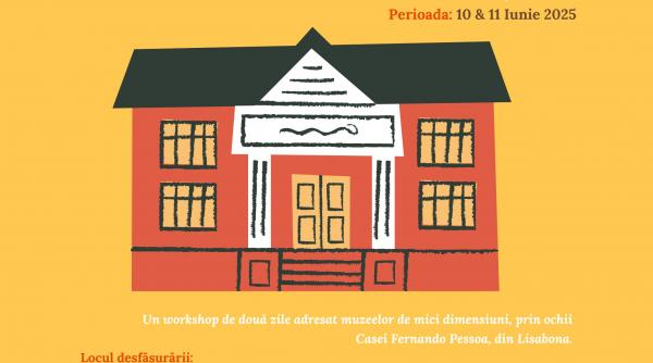 reimagining small museums workshop despre rebranding muzeal sustinut de casa fernando pessoa din lisabona