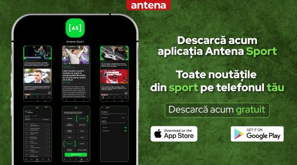 antena lanseaza antena sport aplicatia care aduce mai aproape cele mai importante evenimente si stiri din domeniu