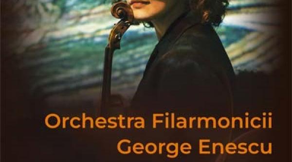 dirijorul courtney lewis si violonista alena baeva la filarmonica george enescu