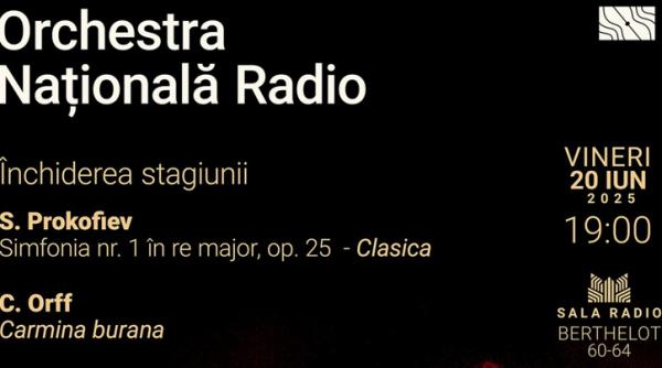 carmina burana inchide stagiunea la sala radio o superproductie muzicala cu peste 140 de muzicieni