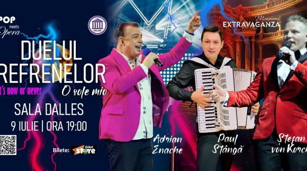 pop meets opera adrian enache si tenorul stefan von korch concert inedit pe 9 iulie la sala dalles