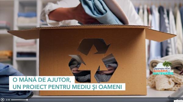 o mana de ajutor un proiect pentru mediu si oameni