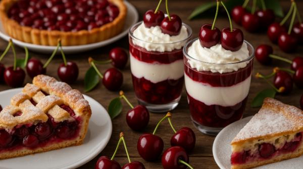 deserturi cu visine cele mai delicioase 5 retete de sezon