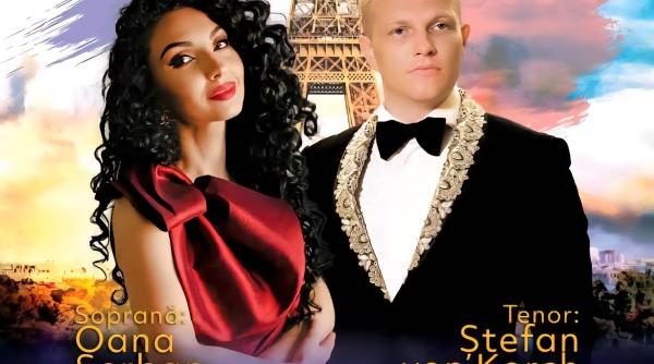 sous le ciel de paris rafinamentul muzicii franceze cu tenorul stefan von korch si soprana oana maria serban pe 16 iulie la sala dalles