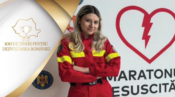 bianca maria oana eroina din liceu care la 18 ani salveaza vieti la smurd si revolutioneaza medicina din romania povestea tinerei selectate in campania 100 de tineri pentru dezvoltarea romaniei