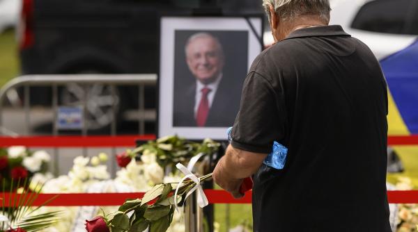 romania doliu national inmormantarea ion iliescu astazi