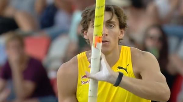 mondo duplantis nou record mondial la saritura cu prajina