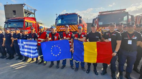 nou contingent pompieri romani grecia
