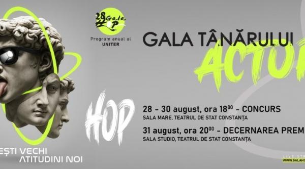 programul galei tanarului actor hop 2025 editia a 28 a la teatrul de stat constanta