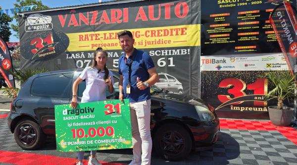 parc auto dragoliv lanseaza o campanie unica in romania 10 000 de plinuri gratuite pentru clienti